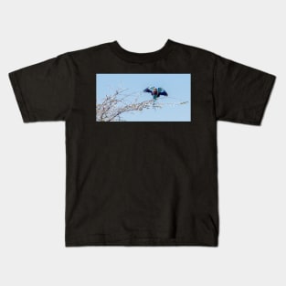 Lilac-breasted roller bird. Kids T-Shirt